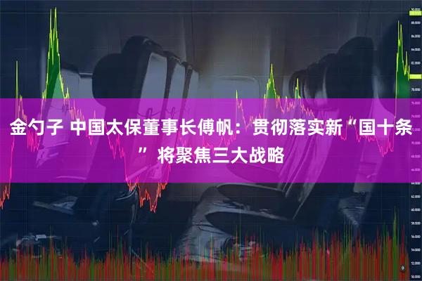 金勺子 中国太保董事长傅帆：贯彻落实新“国十条” 将聚焦三大战略