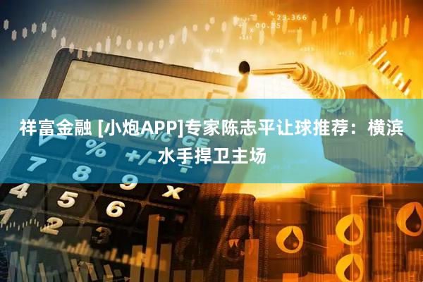 祥富金融 [小炮APP]专家陈志平让球推荐：横滨水手捍卫主场